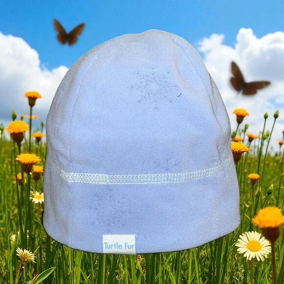 Turtle Fur Beanie Hat Skull Cap Ski Snowflake Unisex Snow Cozy OS Baby Blue - Picture 14 of 14